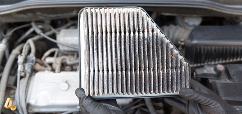 Volkswagen Dirty Air Filter Change